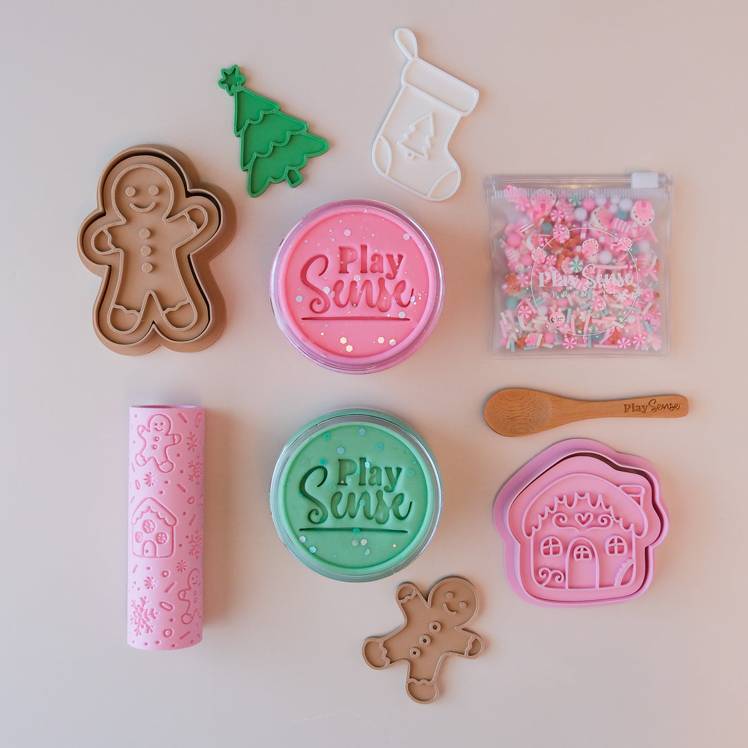 Gingerbread Village | Playdough Gift Set