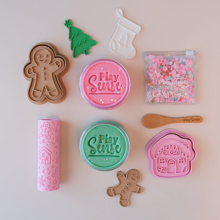 Gingerbread Village | Playdough Gift Set