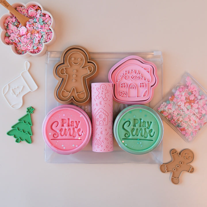 Gingerbread Village | Playdough Gift Set