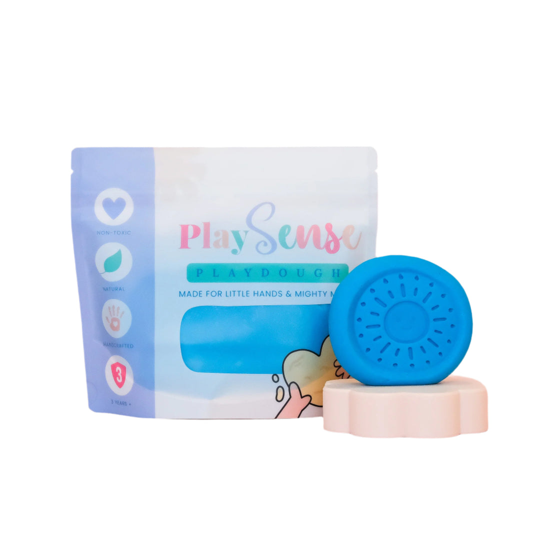 Play Sense Dough | Bright Blue | Blue Slushie Scented