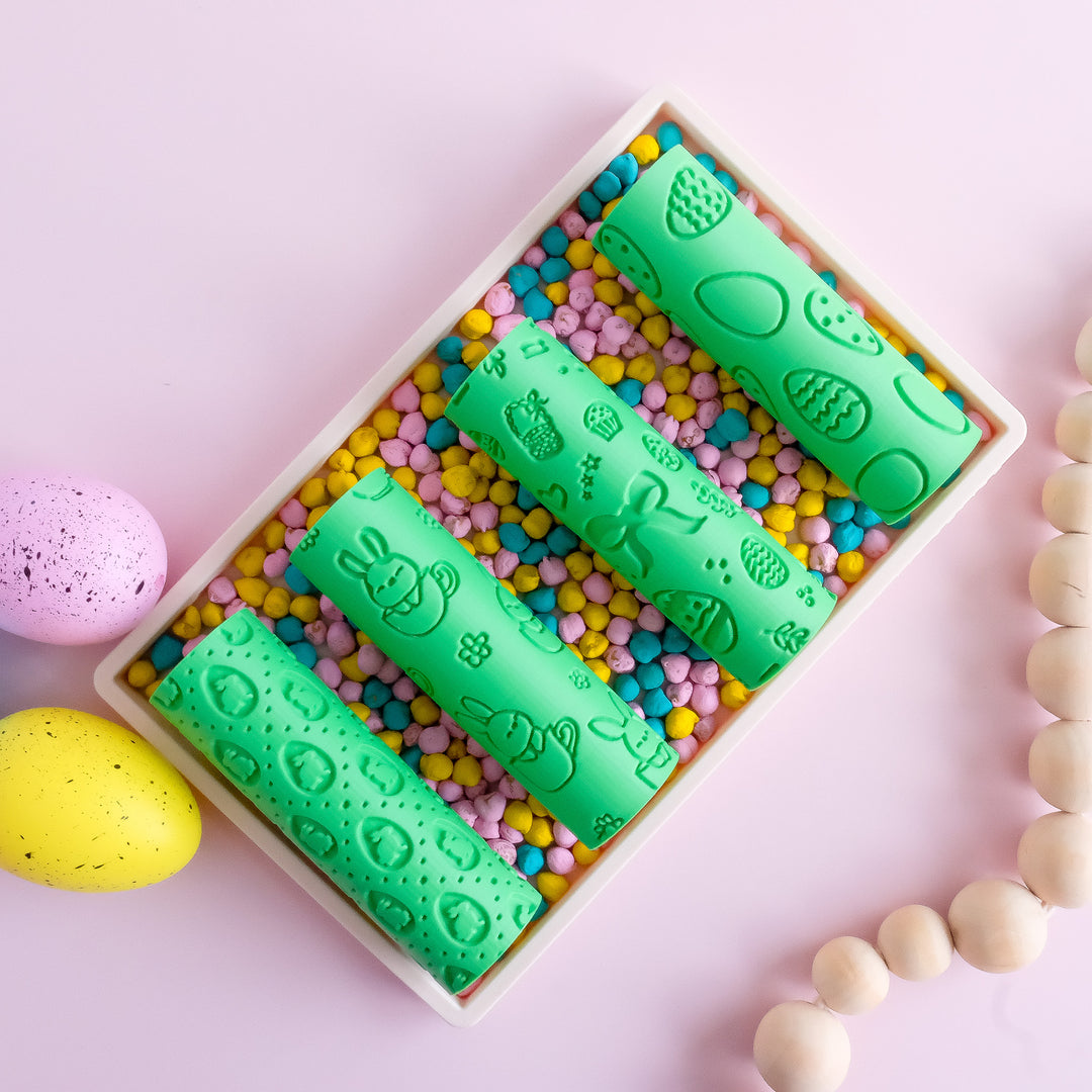 Eco Textured Roller | Happy Easter