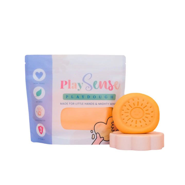 Play Sense Dough | Pastel Peach | Fruit Salad Scented