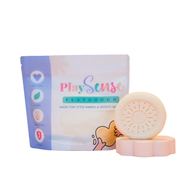 Play Sense Dough | White | Coconut Scented