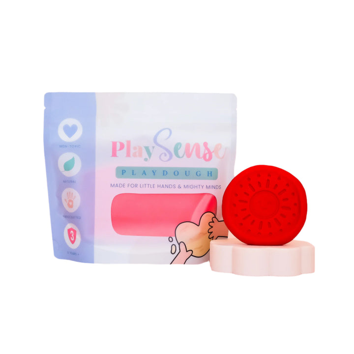 Play Sense Dough | Bright Red | Cherry Scented