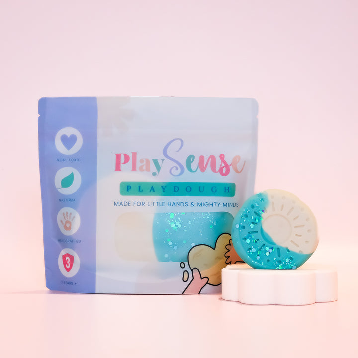 Christmas Playdough | Winter Duo | Fresh Mint Scented