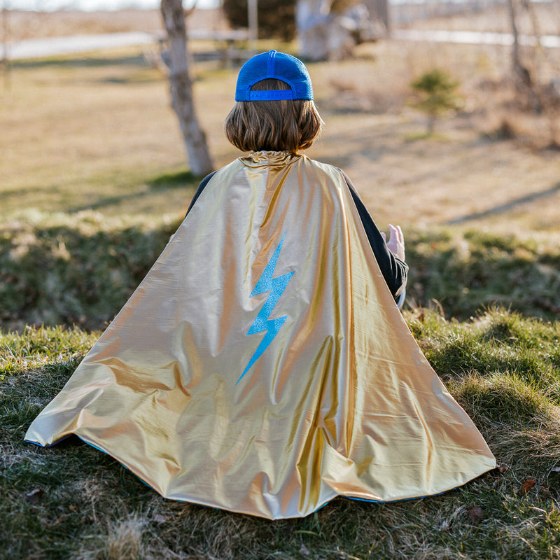 Blue Lightening Cape