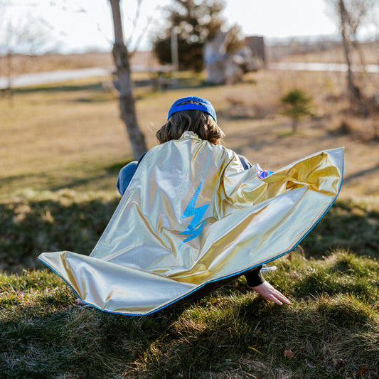 Blue Lightening Cape