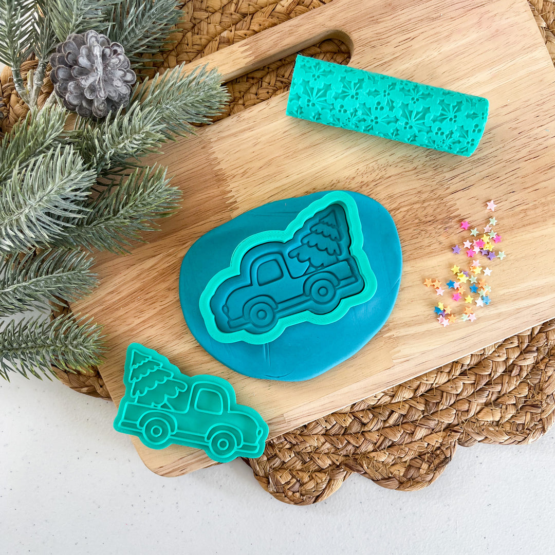 Eco Playdough Stamp | Christmas | Festive Truck
