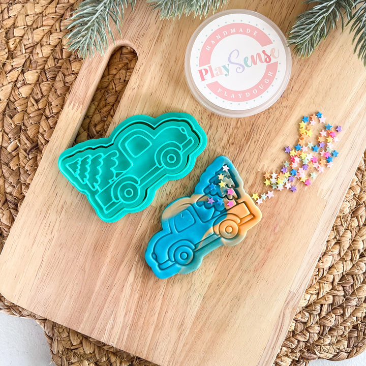 Eco Playdough Stamp | Christmas | Festive Truck