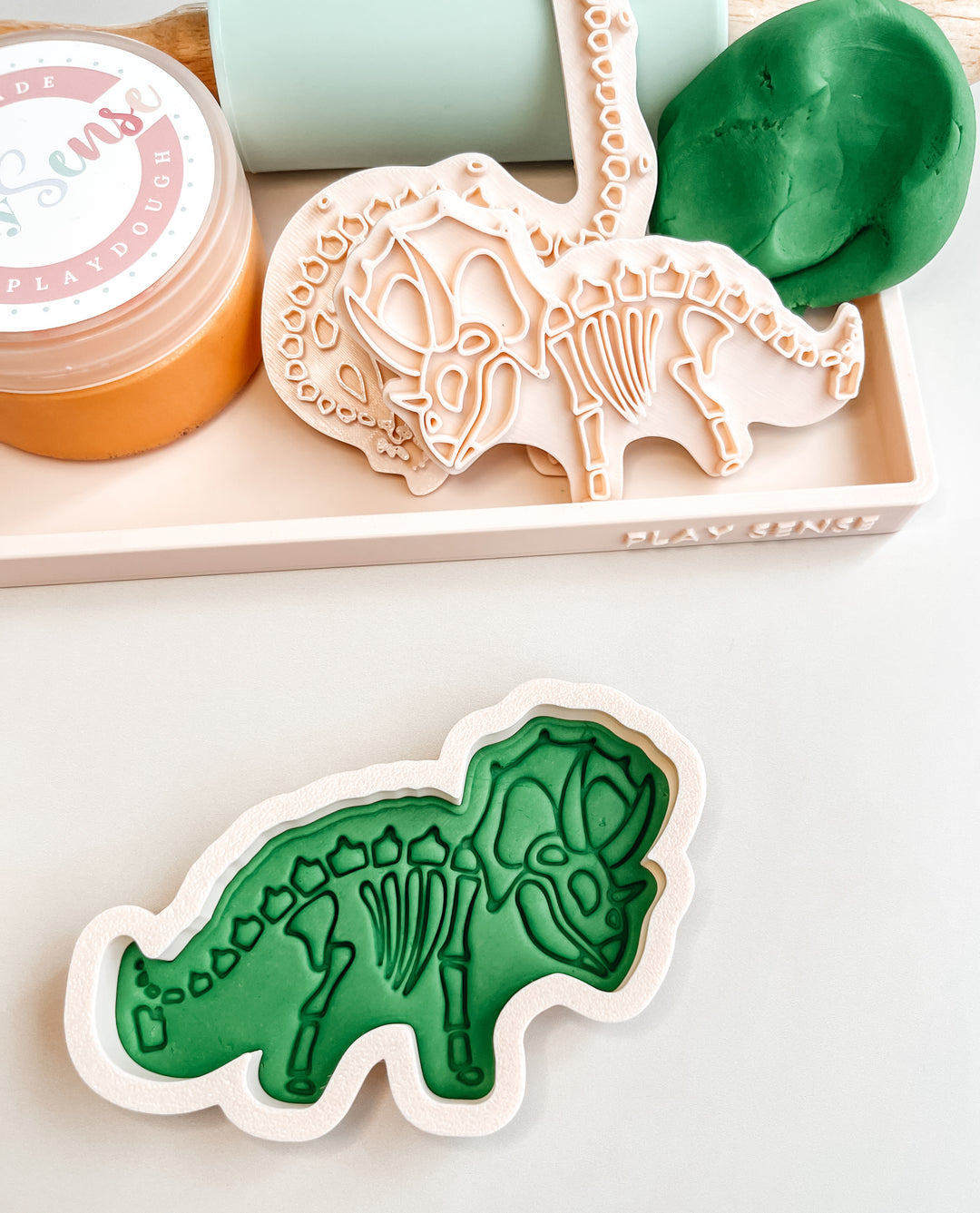 Eco Playdough Stamp | Dinosaurs