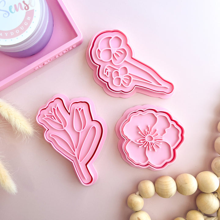 Eco Playdough Stamp | Flowers