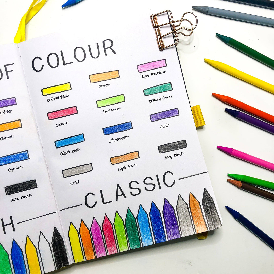 Woodless Colour Pencils | Classic Colour | Set of 12