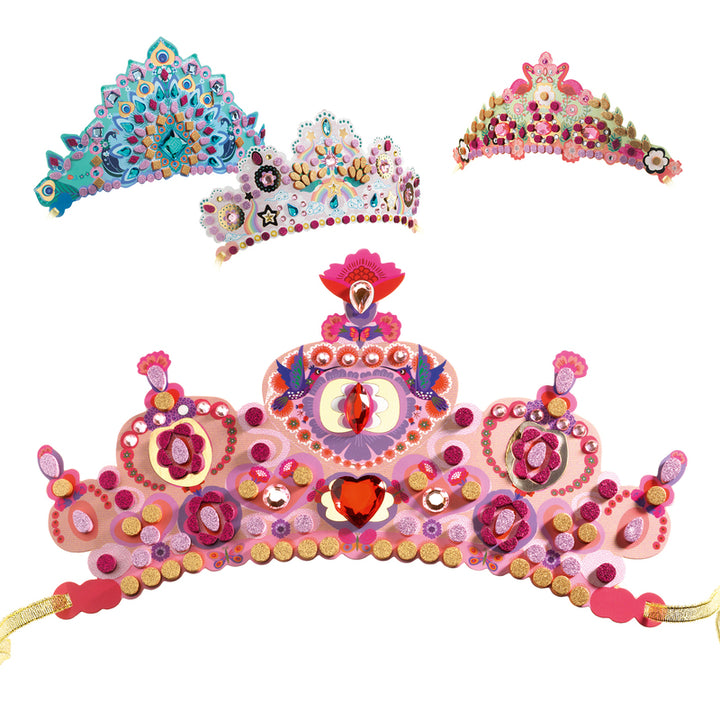 Do It Yourself Like A Princess Tiaras (Mosaic Stickers)