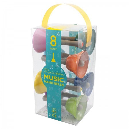 Rainbow Musical Hand Bells | 8 Piece Set