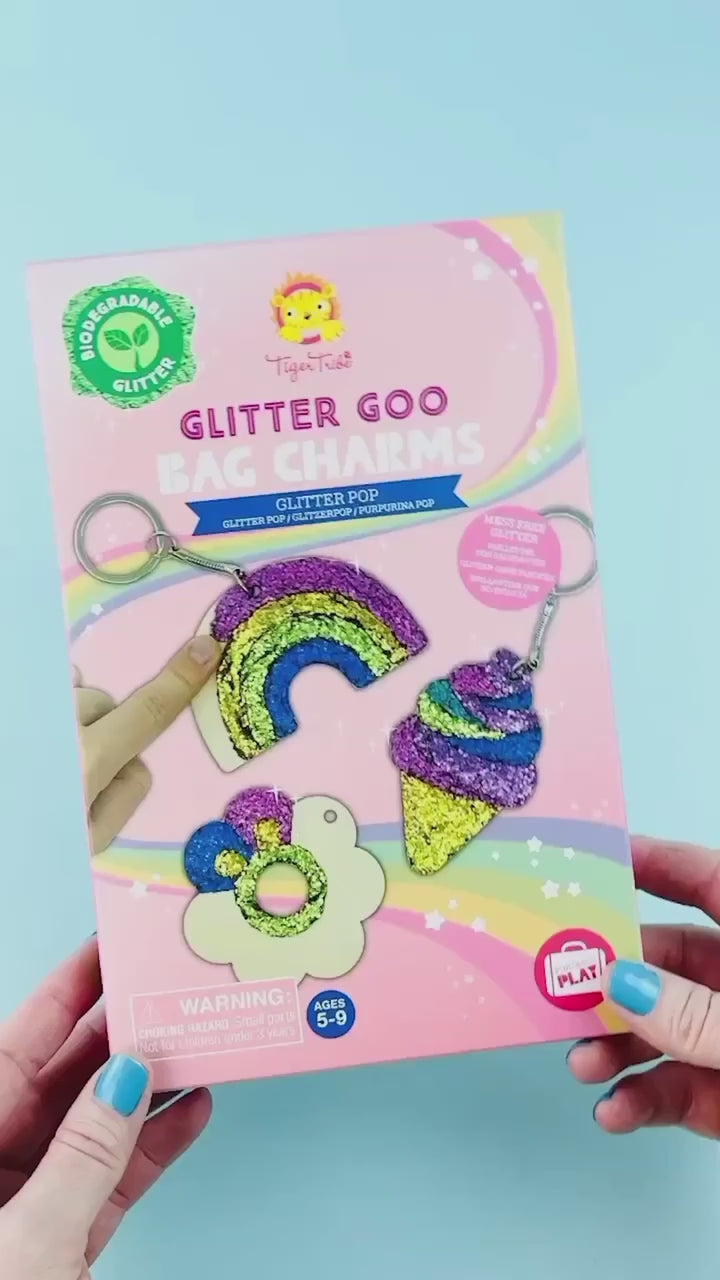 Glitter Goo Bag Charms | Glitter Pop