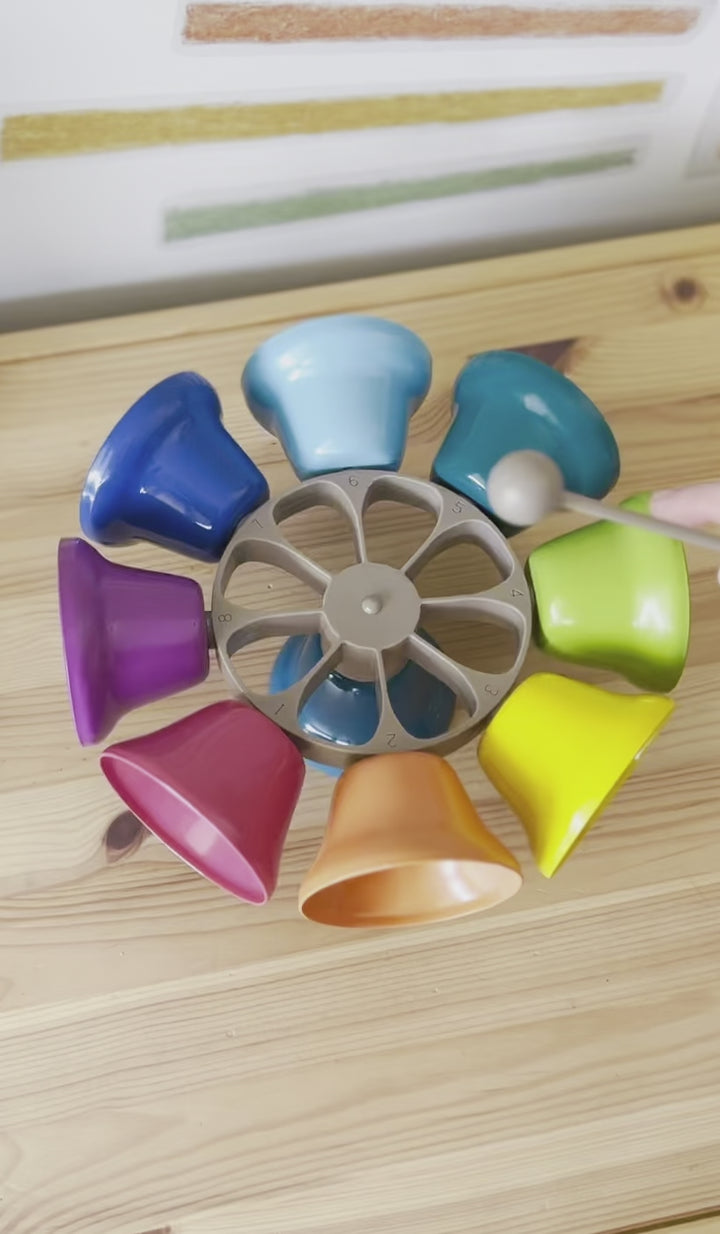 Rainbow Spinning Bells