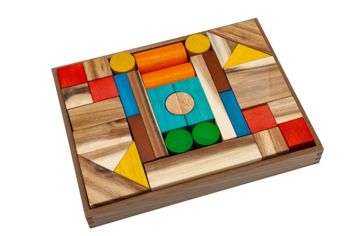 Natural Colour Wooden Blocks