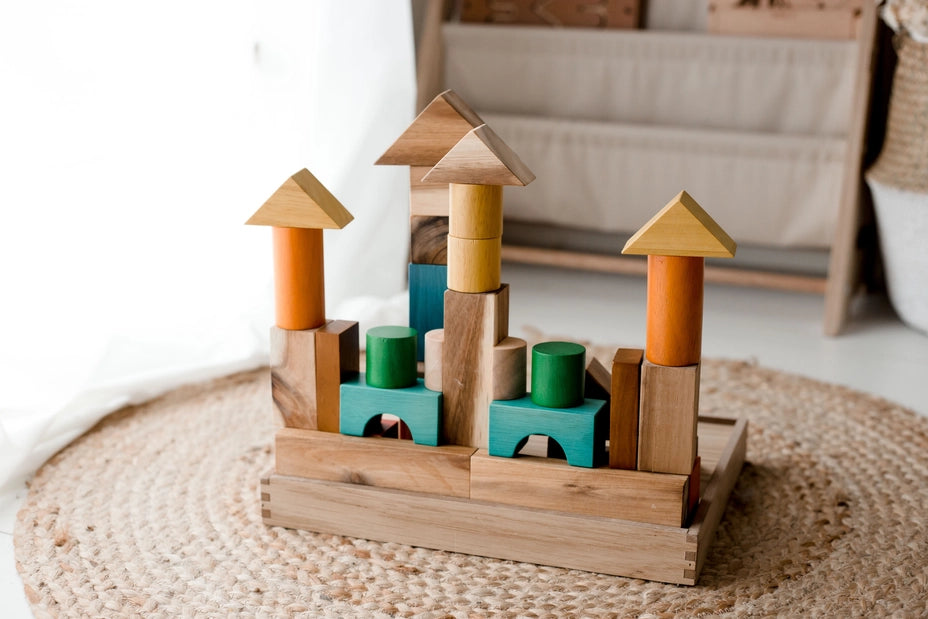 Natural Colour Wooden Blocks