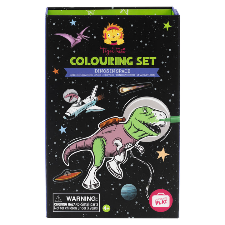 Colouring Set | Dinos in Space