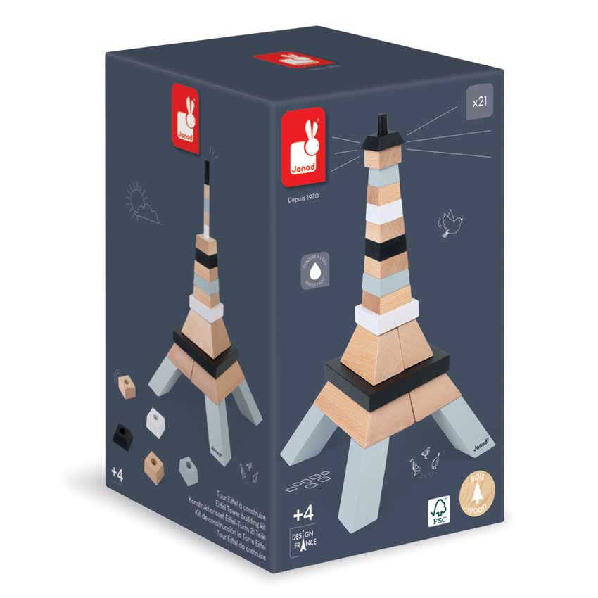 Eiffel Tower Building Blocks | Janod