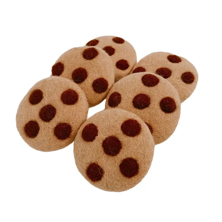 Felt Choc Chip Cookie (6)