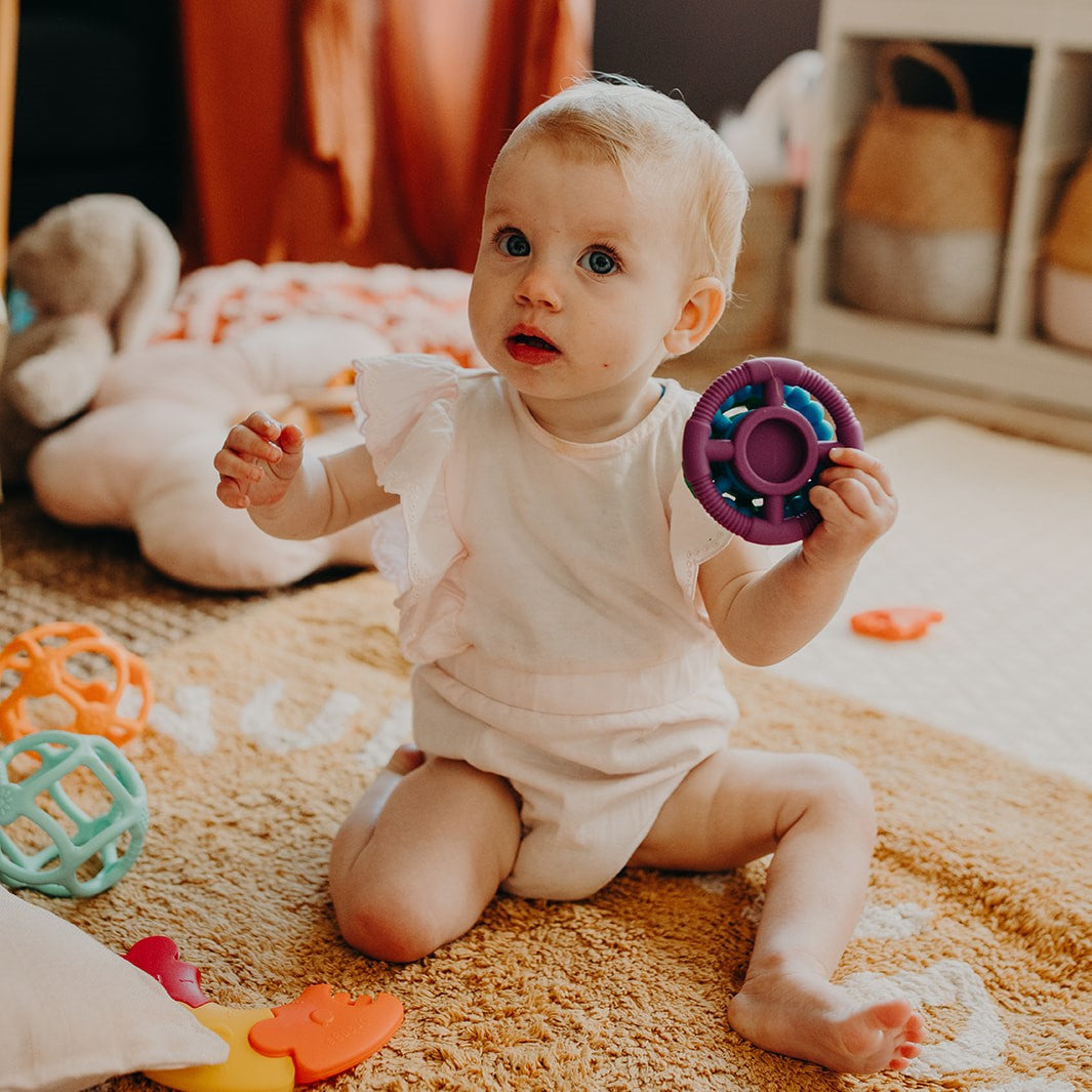 Rainbow Stacker & Teether Toy | Bright